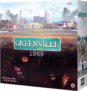 2!SWFGREENV Greenville 1989 Board Game published by Sorry We Are French