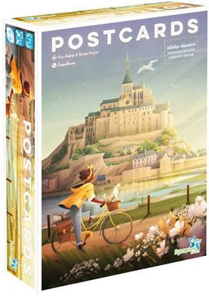 SYNPOSTC Postcards Board Game published by Synapses Games