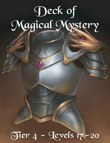 SZO10004 Dungeons And Dragons RPG: Deck Of Magical Mystery: Tier 4 published by Session Zero