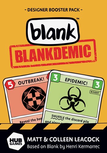 TCHBLK02HG Blank Card Game: Blankdemic published by The Creativity Hub