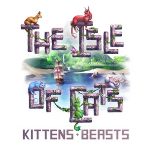 TCOK617 The Isle Of Cats Board Game: Kittens And Beasts Expansion published by The City Of Games