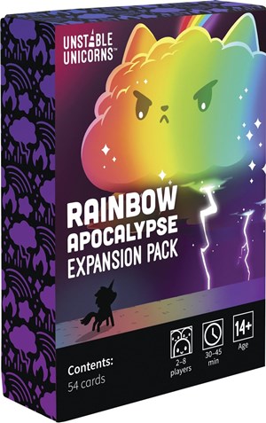 TEE3299UUEXP2 Unstable Unicorns Card Game: Rainbow Apocalypse Expansion Pack published by TeeTurtle