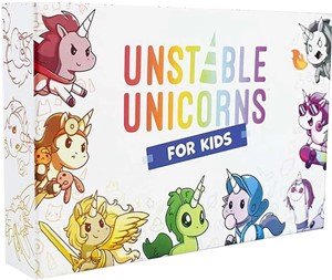 TEE6063UUBSG1 Unstable Unicorns Card Game: Kids Edition published by TeeTurtle