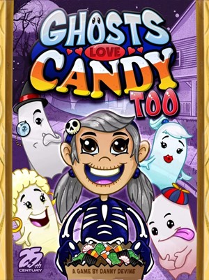 2!TFC25000 Ghosts Love Candy Too Card Game published by 25th Century Games
