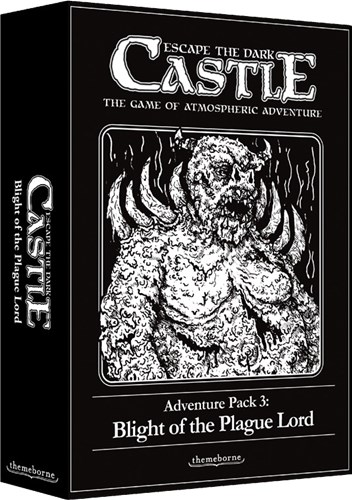 THETBL013 Escape The Dark Castle Board Game Adventure Pack 3: Blight Of The Plague Lord published by Themeborne