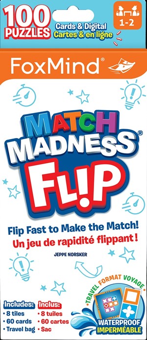 THK100365 Match Madness Flip Board Game published by Kosmos Games