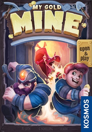 THK680770 My Gold Mine Card Game published by Kosmos Games 