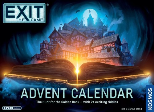 THK681951 EXIT Card Game: Advent Calendar: Hunt For The Golden Book published by Kosmos Games