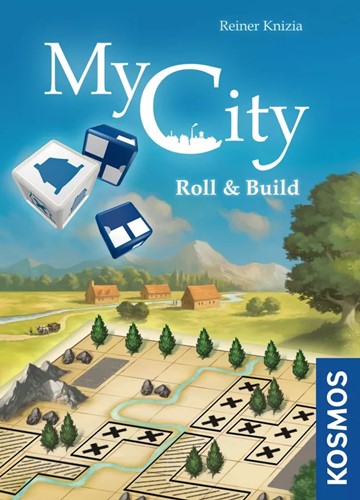 THK682385 My City Board Game: Roll And Build published by Kosmos Games
