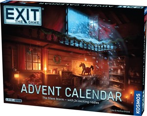 THK683009 EXIT Card Game: Advent Calendar: The Silent Storm published by Kosmos Games