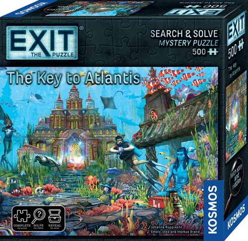 THK683962 EXIT Puzzle Game: The Key To Atlantis published by Kosmos Games