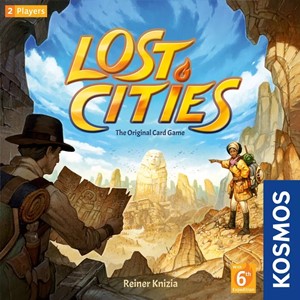 THK691820 Lost Cities Card Game published by Kosmos Games