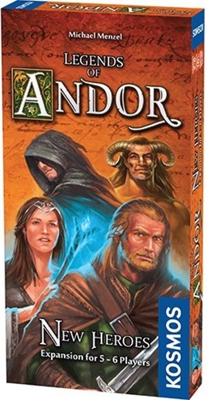 THK692261 Legends Of Andor Board Game: New Heroes Expansion published by Kosmos Games
