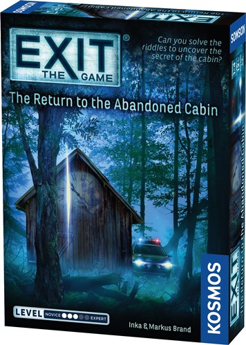 THK692682 EXIT Card Game: The Return To The Abandoned Cabin published by Kosmos Games 