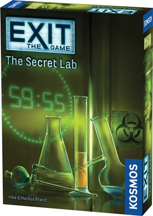 THK692742 EXIT Card Game: The Secret Lab published by Kosmos Games