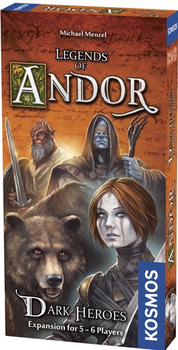 THK692841 Legends Of Andor Board Game: Dark Heroes Expansion published by Kosmos Games 
