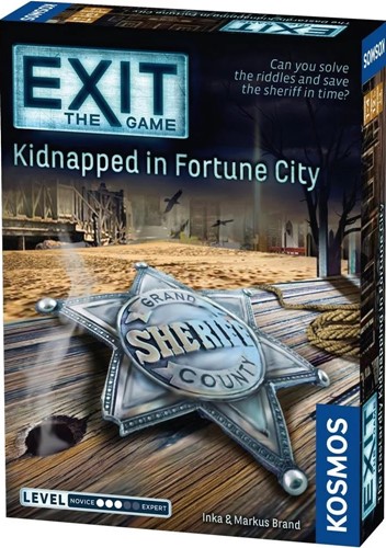 THK692861 EXIT Card Game: Kidnapped In Fortune City published by Kosmos Games