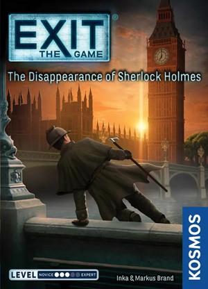 2!THK692866 EXIT Card Game: The Disappearance Of Sherlock Holmes published by Kosmos Games