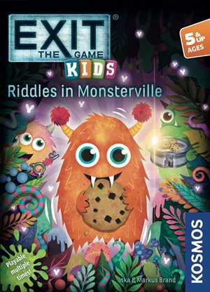 2!THK692868 EXIT Card Game: Kids - Riddles In Monsterville published by Kosmos Games