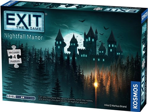 THK692880 EXIT Puzzle Game: Nightfall Manor published by Kosmos Games 