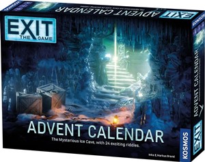 THK693206 EXIT Card Game: Advent Calendar: The Mysterious Ice Cave published by Kosmos Games 