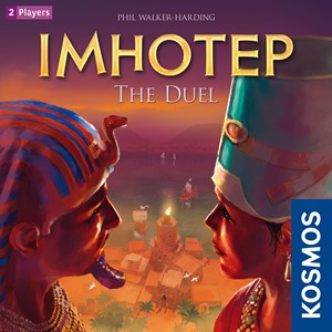 THK694272 Imhotep Board Game: The Duel published by Kosmos Games 