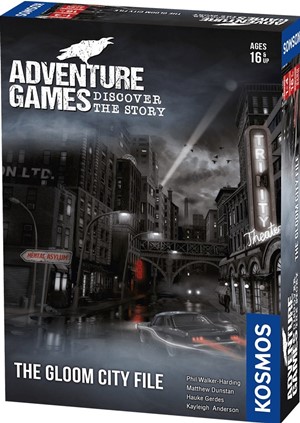 THK695135 Adventure Card Game: The Gloom City File published by Kosmos Games