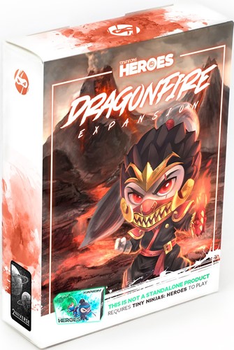TINYTNHDF Tiny Ninjas Heroes Board Game: Dragonfire Expansion published by Tiny Ninjas