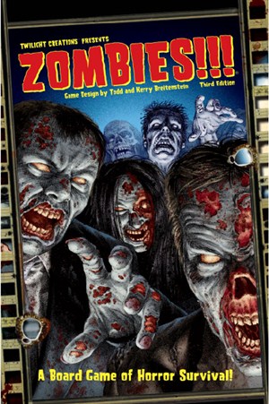 TLC2011 Zombies!!! 3rd Edition Board Game published by Twilight Creations