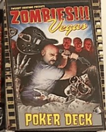 TLC4007 Zombies!! Vegas Poker Deck published by Twilight Creations