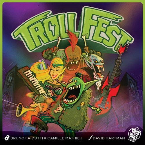 TPQTFB01 Trollfest Board Game published by Trick Or Treat Games