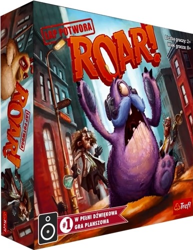 TREROAR Roar Board Game published by Trefl