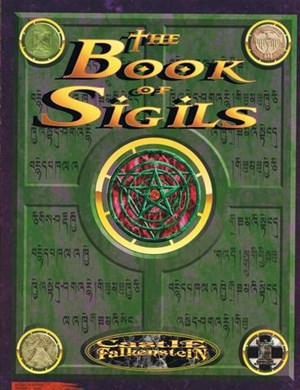 TRGCF6041 Castle Falkenstein RPG: The Book Of Sigils published by R Talsorian Games