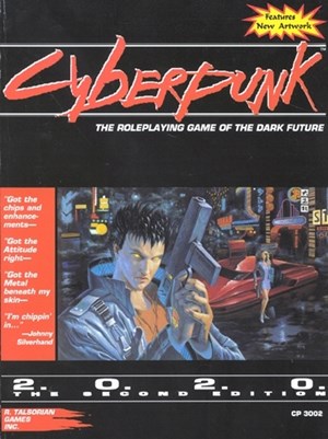 TRGCP3002 Cyberpunk 2020 RPG Core Rulebook published by R Talsorian Games