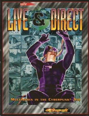 TRGCP3431 Cyberpunk 2020 RPG: Live And Direct published by R Talsorian Games