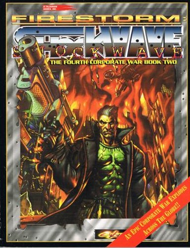 TRGCP3491 Cyberpunk 2020 RPG: Firestorm: Shockwave published by R Talsorian Games