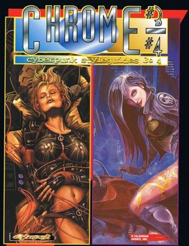 TRGCP3511 Cyberpunk 2020 RPG: Chrome Compilation 3 And 4 published by R Talsorian Games