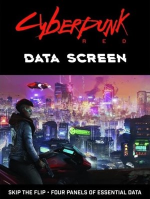 TRGCR3011 Cyberpunk 2020 RPG: Red Data Screen published by R Talsorian Games