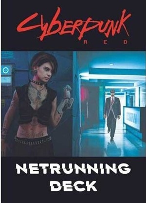 TRGCR3031 Cyberpunk 2020 RPG: Red Netrunning Deck published by R Talsorian Games