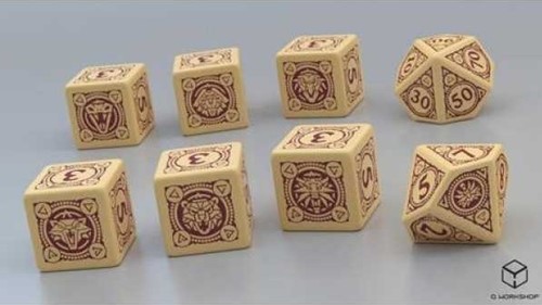 TRGWI11041 The Witcher Pen And Paper RPG: Essential Dice Set published by R Talsorian Games