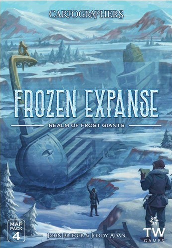 Cartographers Card Game: Heroes Map Pack 4 Frozen Expanse