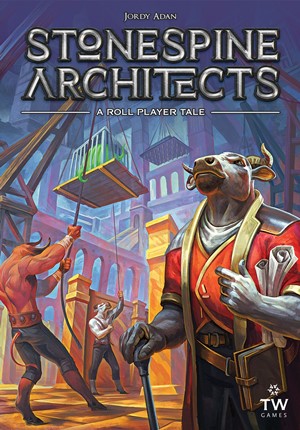 TWK4100 Stonespine Architects Board Game published by Thunderworks Games