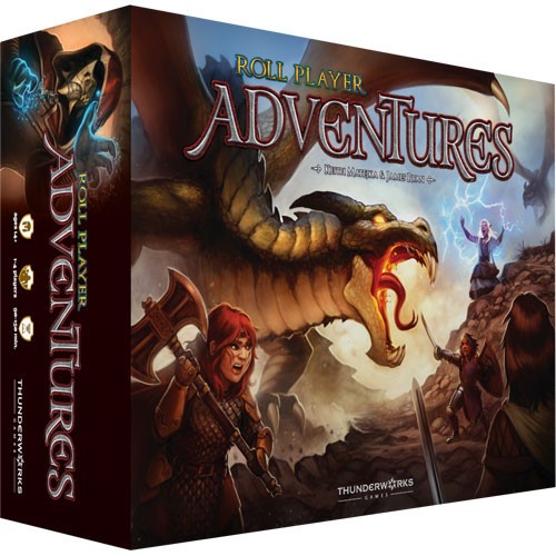 TWK4500 Roll Player Adventures Board Game published by Thunderworks Games