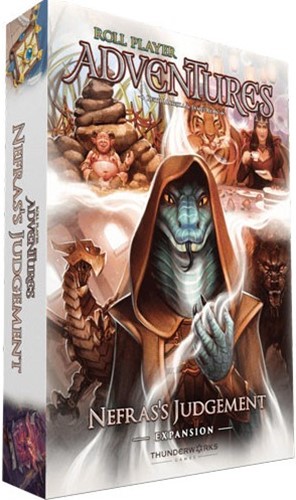 TWK4501 Roll Player Adventures Board Game: Nefras's Judgement Expansion published by Thunderworks Games