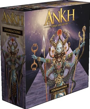TYC3512EN Ankh Gods Of Egypt Board Game: Ankh Foundations Upgrade Pack published by Tycoon Games