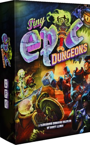 2!TYC4102EN Tiny Epic Dungeons Card Game: 2nd Edition published by Tycoon Games