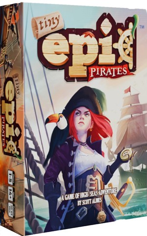 2!TYC4103EN Tiny Epic Pirates Card Game: 2nd Edition published by Tycoon Games