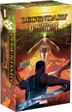 2!UD11194 Legendary: Marvel Deck Building Game: Midnight Sons Expansion published by Upper Deck