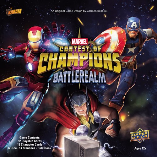 UD89187 Marvel Contest Of Champions: Battlerealm Board Game published by Upper Deck