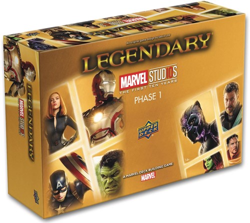 UD90291 Legendary: Marvel Deck Building Game: Marvel Studios Phase 1 published by Upper Deck